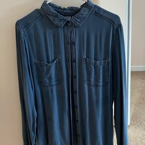 Nordstrom BP Chambray button down top